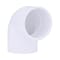 Charlotte Pipe And Foundry Charlotte Pipe Schedule 40 1 in. Slip X 1 in. D Slip PVC Elbow 10 pk PVC02300C1000 - alternate 3